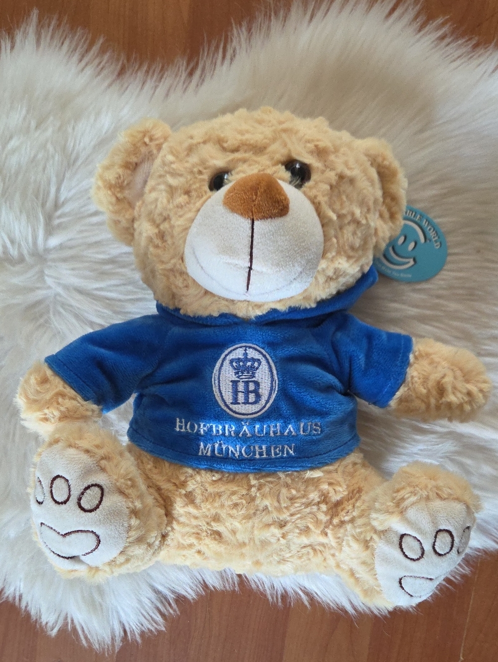 NWT Hofbrauhaus Plush Bear 12 Inch